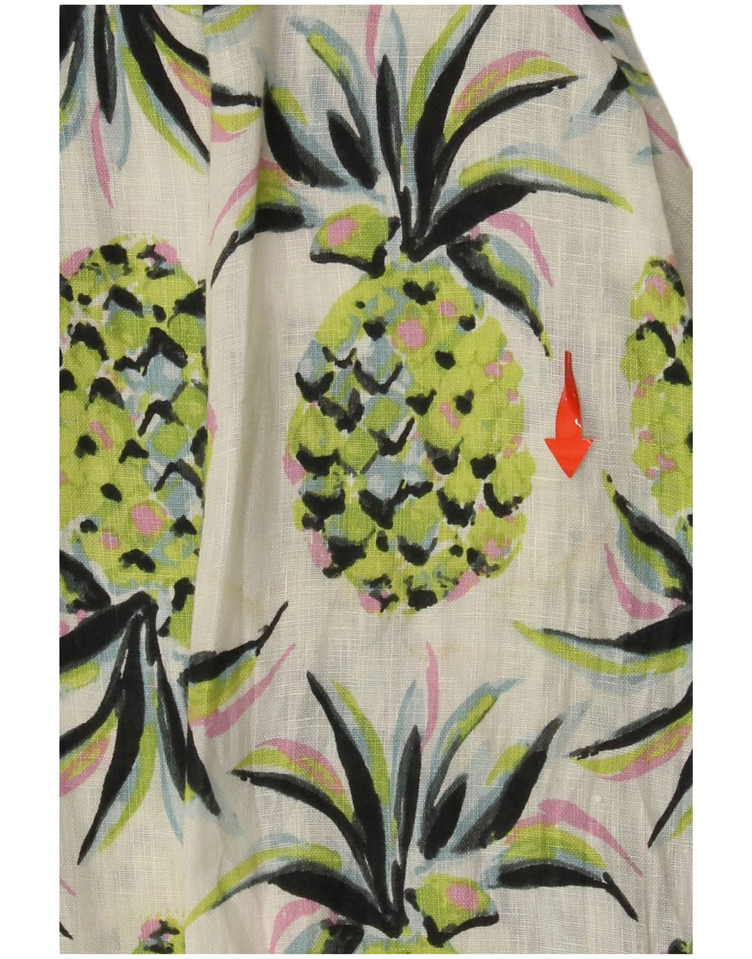 BODEN Damen Übergroßes Longline-Hemd mit abstraktem Muster, Gr. 8, Grün