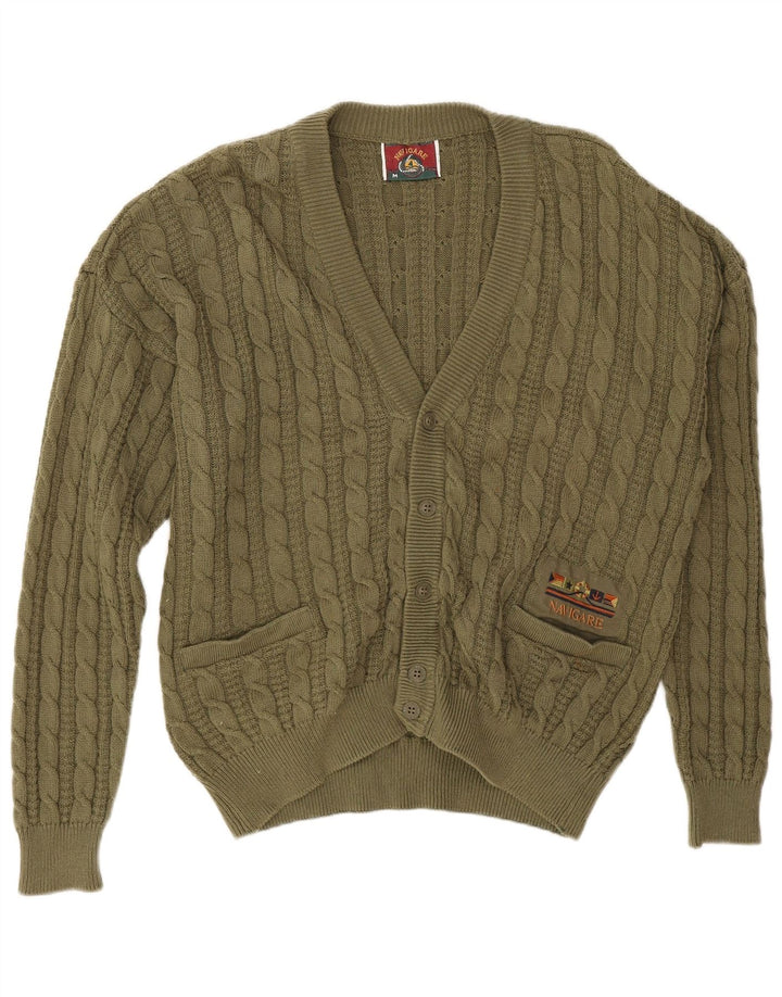 Navigare Herren Strickjacke Medium Khaki
