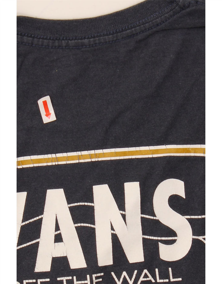 VANS Herren T-Shirt mit Grafik, mittelgroß, Marineblau