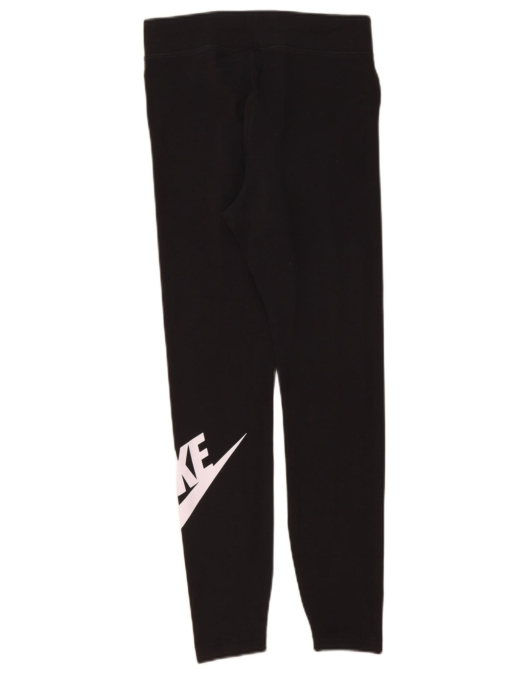 Nike Womens Graphic Leggings UK 12 Mittelschwarze Baumwolle