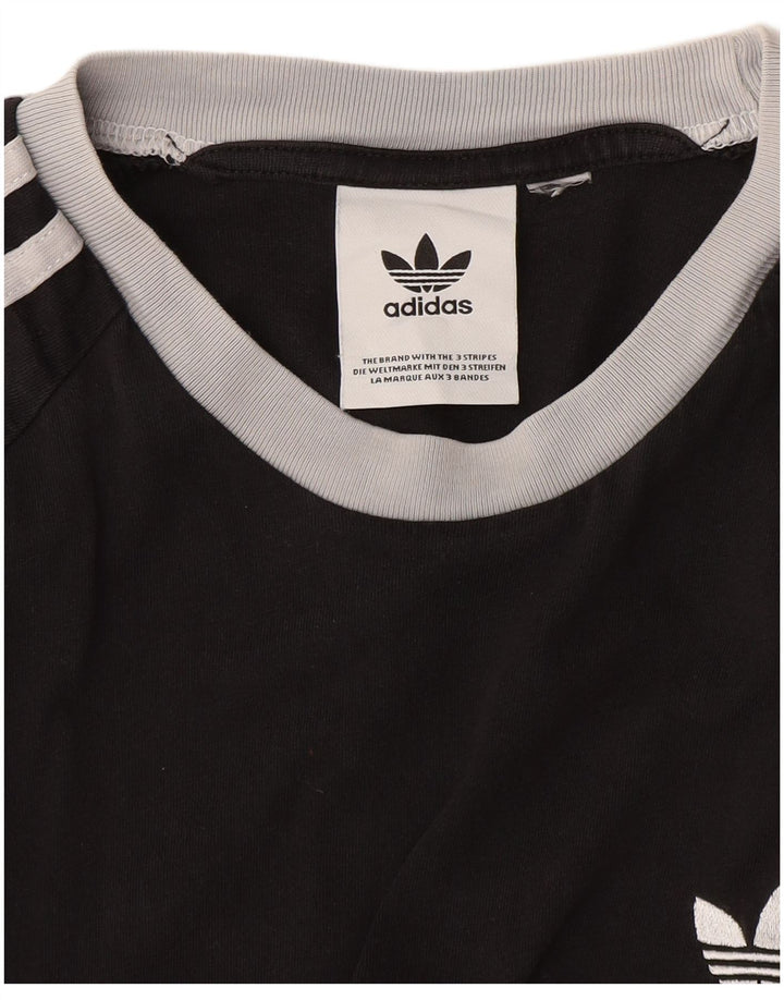Adidas Herren T-Shirt Top Large Schwarz