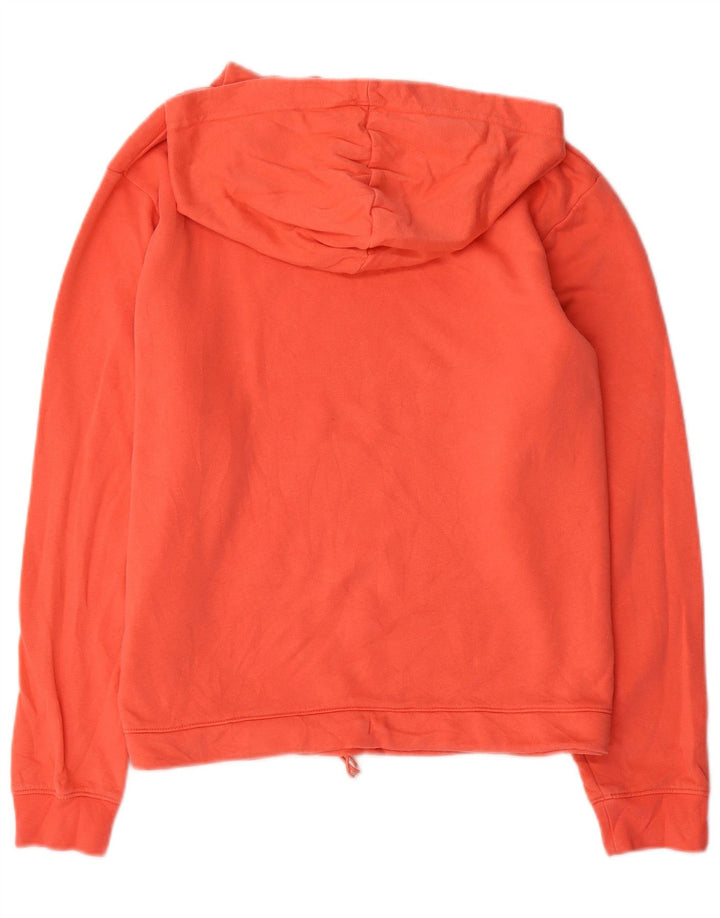 NIKE Damen-Pullover mit übergroßem grafischem Kapuzenpullover, Gr. 14, Mittelorange