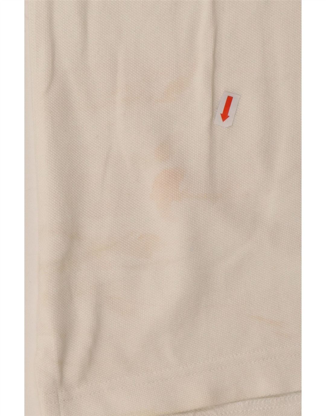 NIKE Mens Polo Shirt Large White Cotton Vintage Nike and Second-Hand Nike from Messina Hembry 