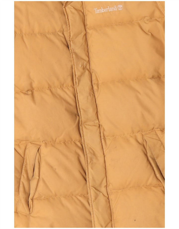 Timberland Herren Weathergear Übergroße gepolsterte Jacke UK 36 Small Gelb