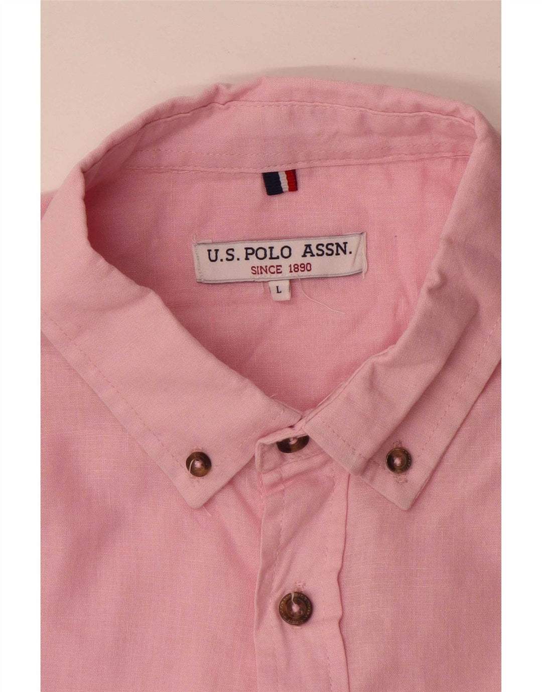 U.S. Polo Assn. Herrenhemd groß rosa