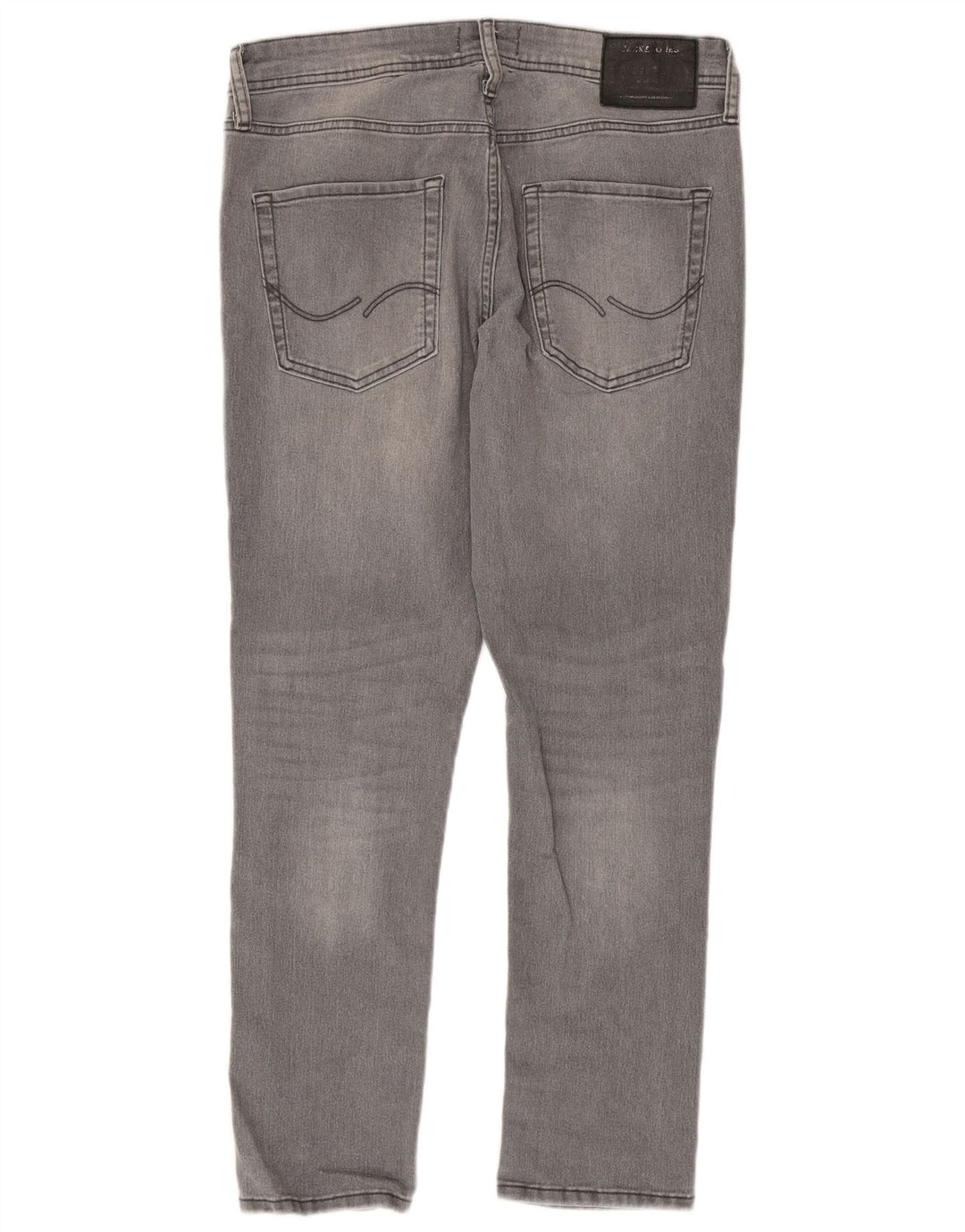 Jack & Jones Herren GLENN Slim Jeans W32 L30 Graue Baumwolle