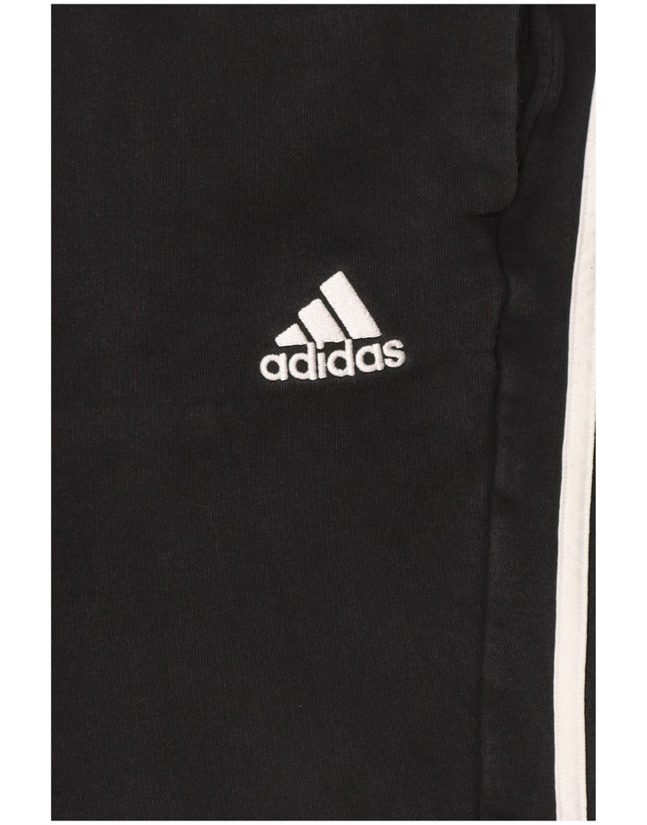 ADIDAS Herren-Trainingshose, Jogginghose, mittelschwarz, Baumwolle