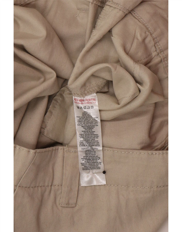French Connection Herren-Cargoshorts, Größe L, W36, Beige, Baumwolle