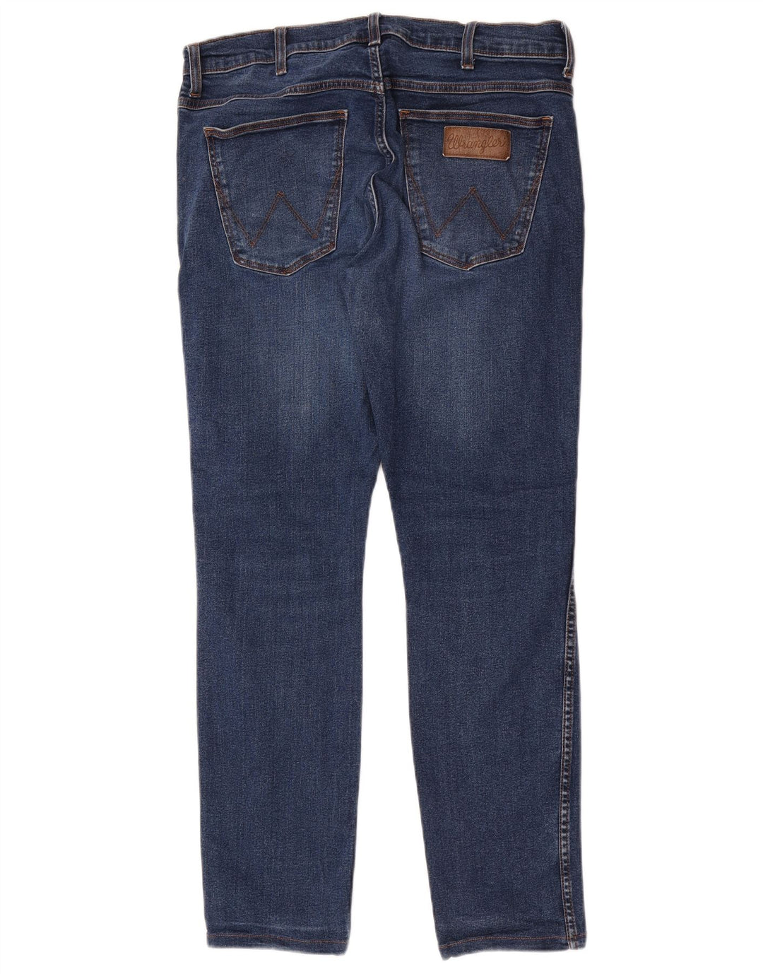 Wrangler Herren Larston Slim Jeans W33 L32 Blaue Baumwolle