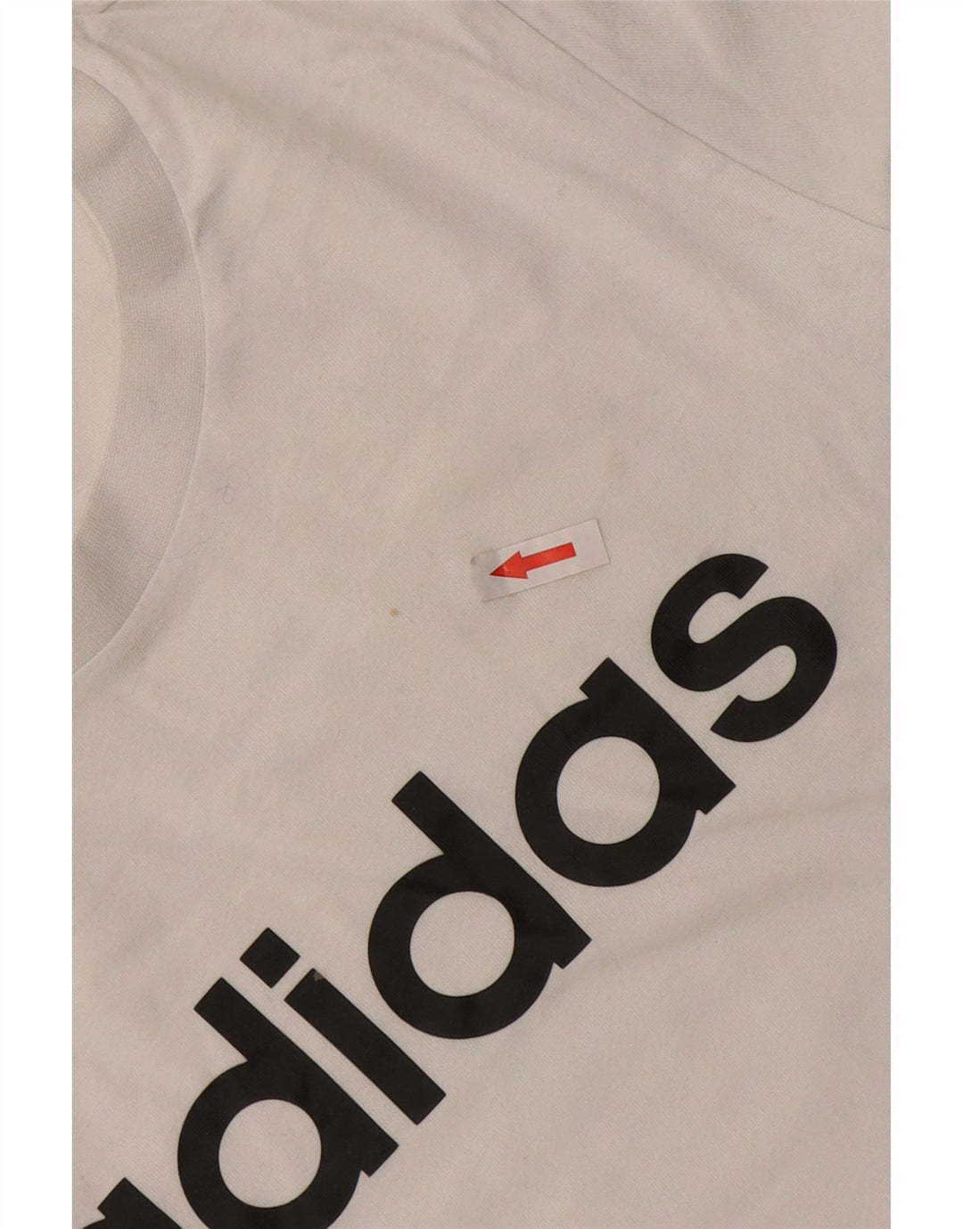 Adidas Damen Graphic T-Shirt Top UK 12/14 Medium Weiß