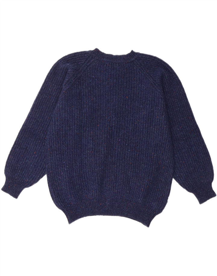 LEVI'S Damen-Pullover mit Rundhalsausschnitt, Gr. 14, mittelblau meliert