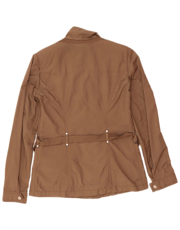 Geox Damen Respira Utility Jacke UK 8 Small Braun Polyester