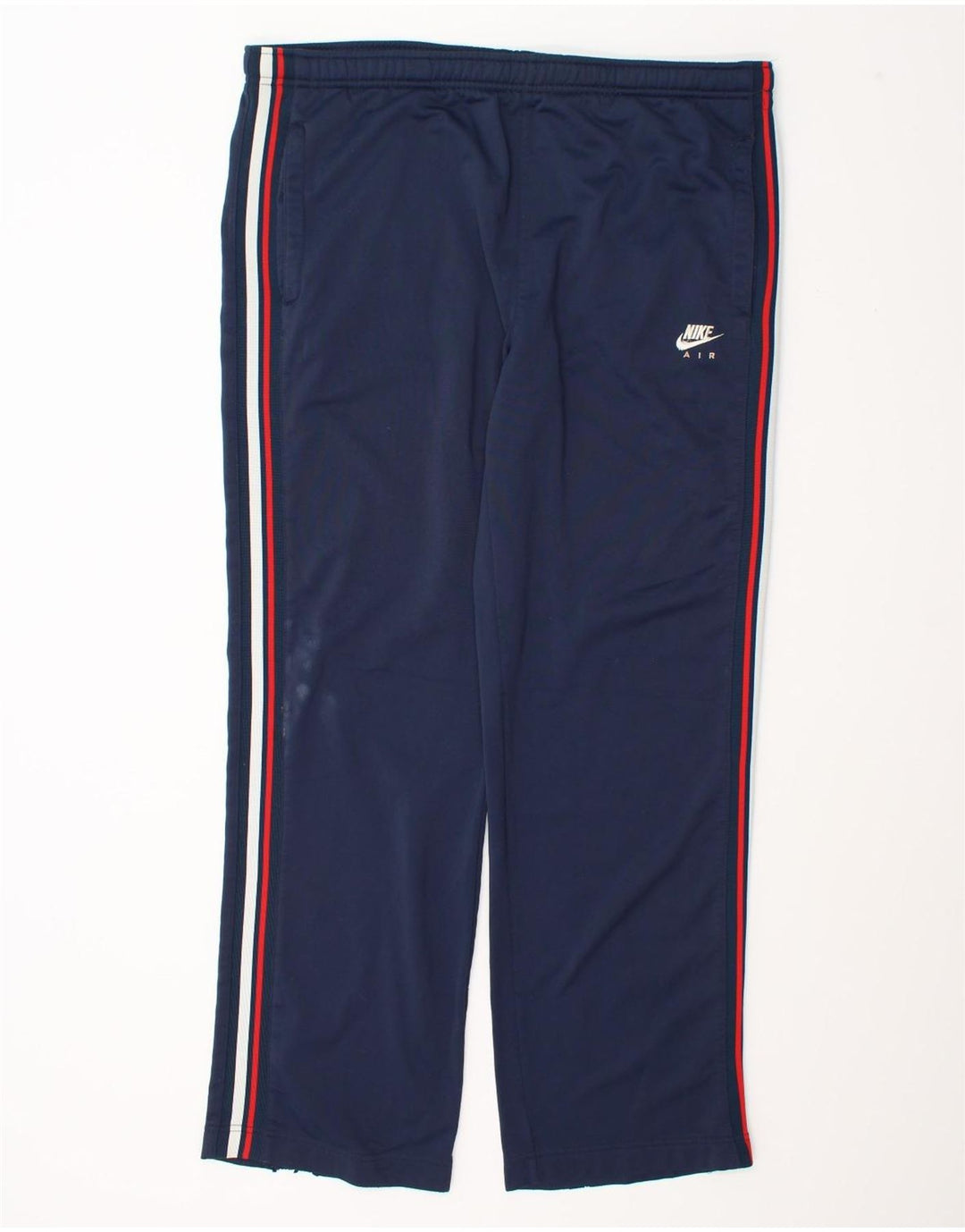 Nike Herren Air Trainingshose UK 34/36 Large Marineblau Polyester