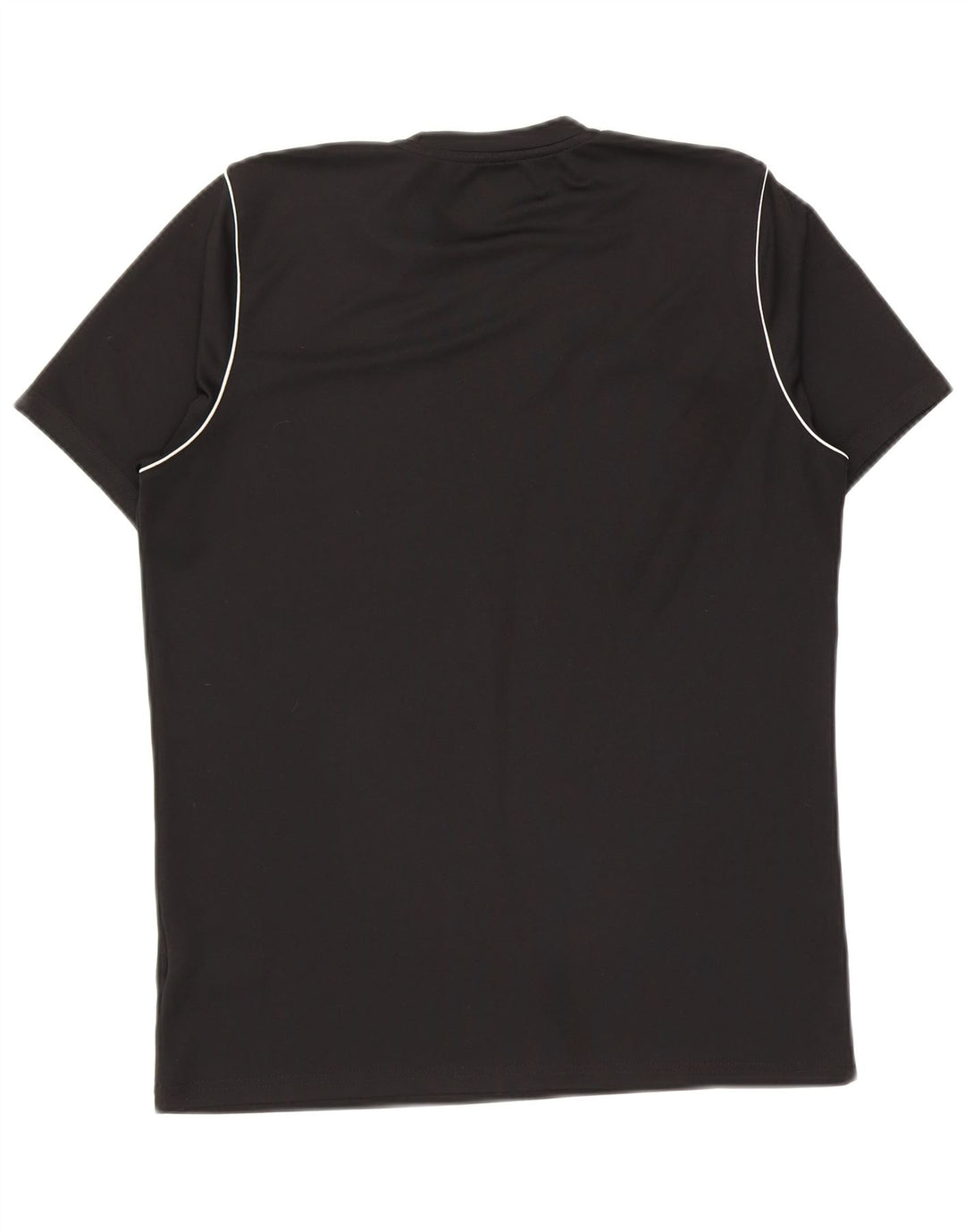 Nike Herren Dri Fit Slim Fit T-Shirt Top Large Schwarz Polyester