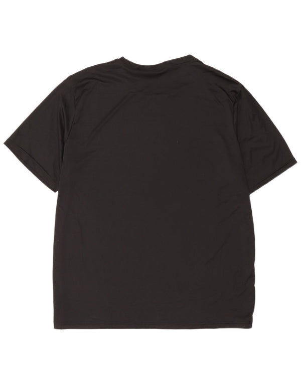 Russell Athletic Herren T-Shirt Top 3XL Schwarz Polyester