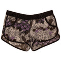 Puma Damen Badeshorts UK 12 Medium Mehrfarbiges Blumenmuster Polyester