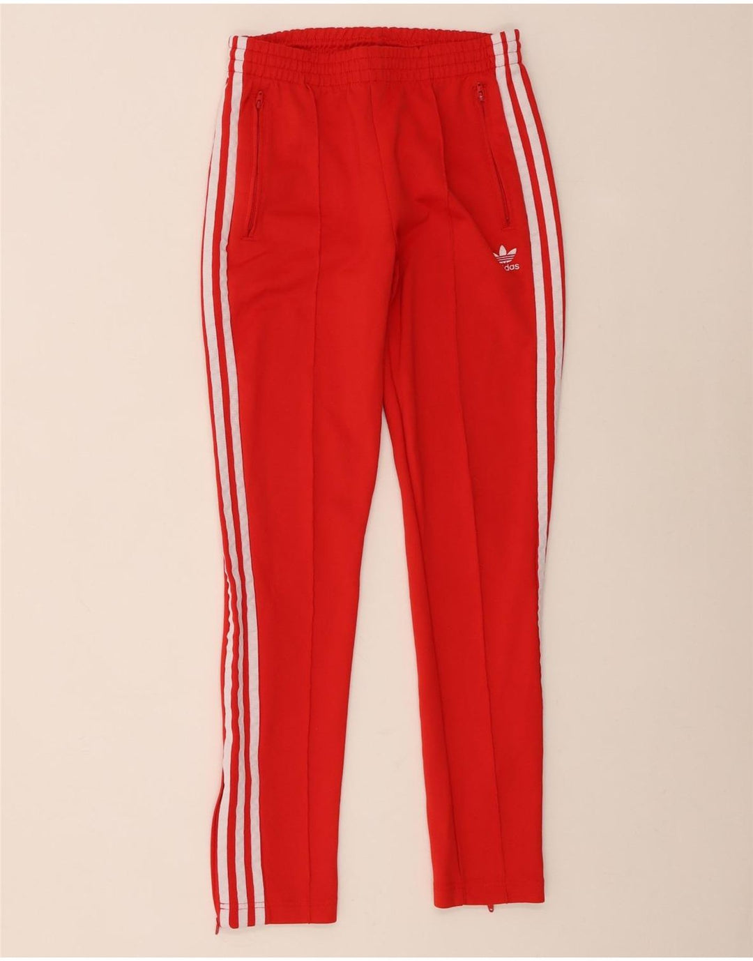 Adidas Damen Trainingshose UK 8 Small Rot