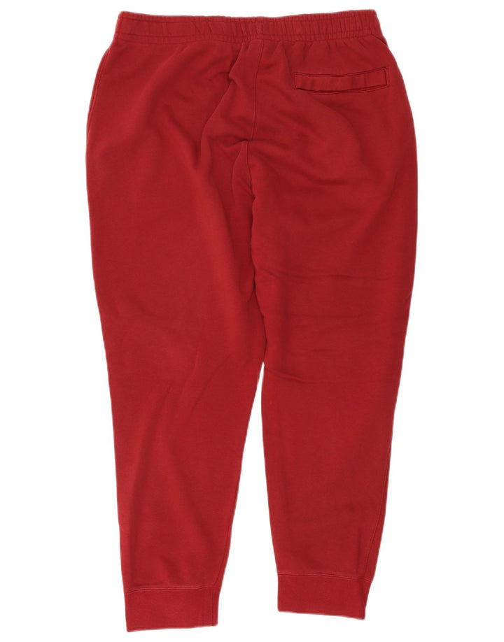 Nike Herren-Trainingshose, Jogginghose, XL, rote Baumwolle