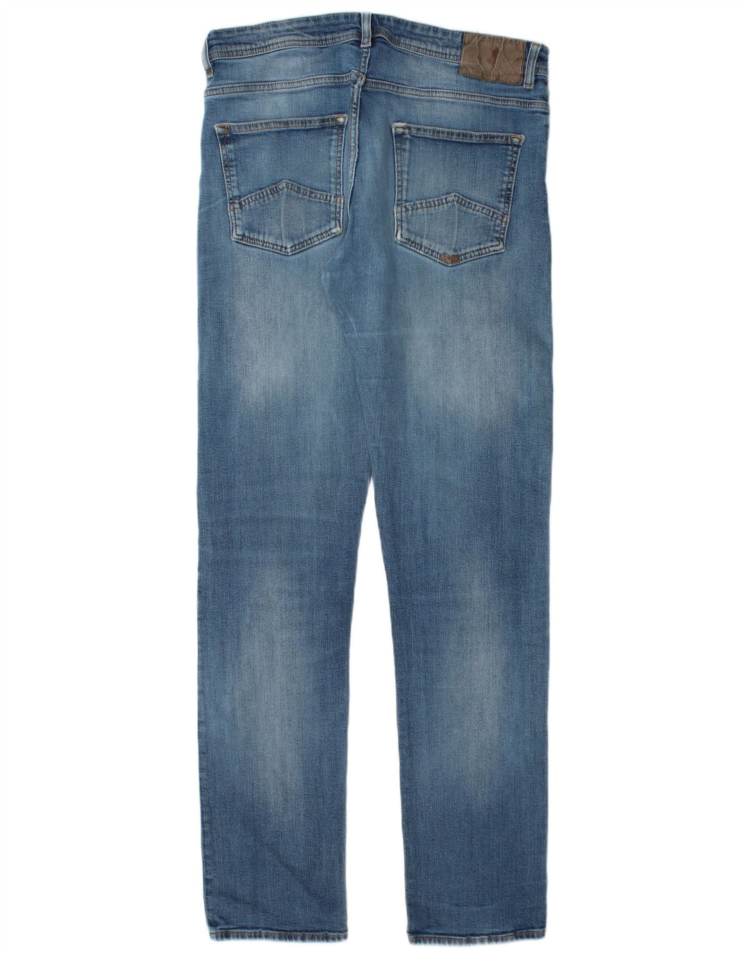 Marlboro Classics Herren Straight Jeans W33 L34 Blau