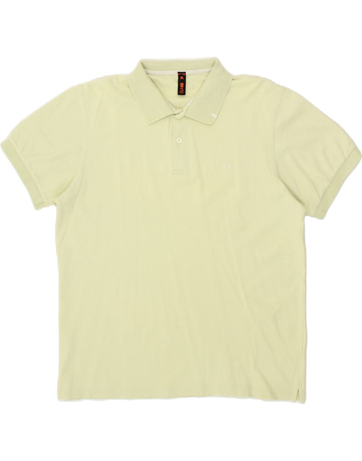 SUN68 Mens Polo Shirt XL Green Cotton Vintage Sun68 and Second-Hand Sun68 from Messina Hembry 