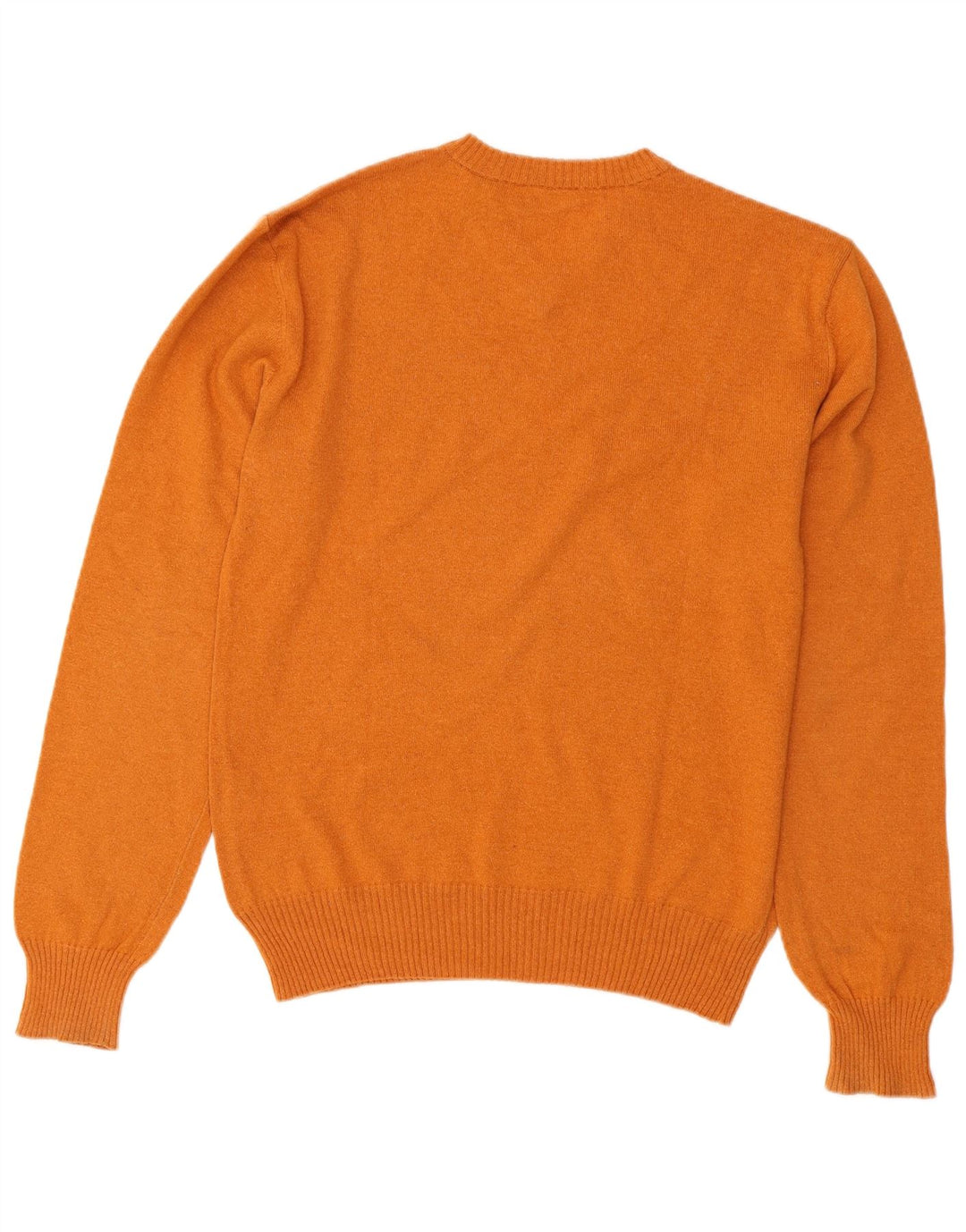 TIMBERLAND Herren-Pullover mit V-Ausschnitt, kleine orangefarbene Wolle