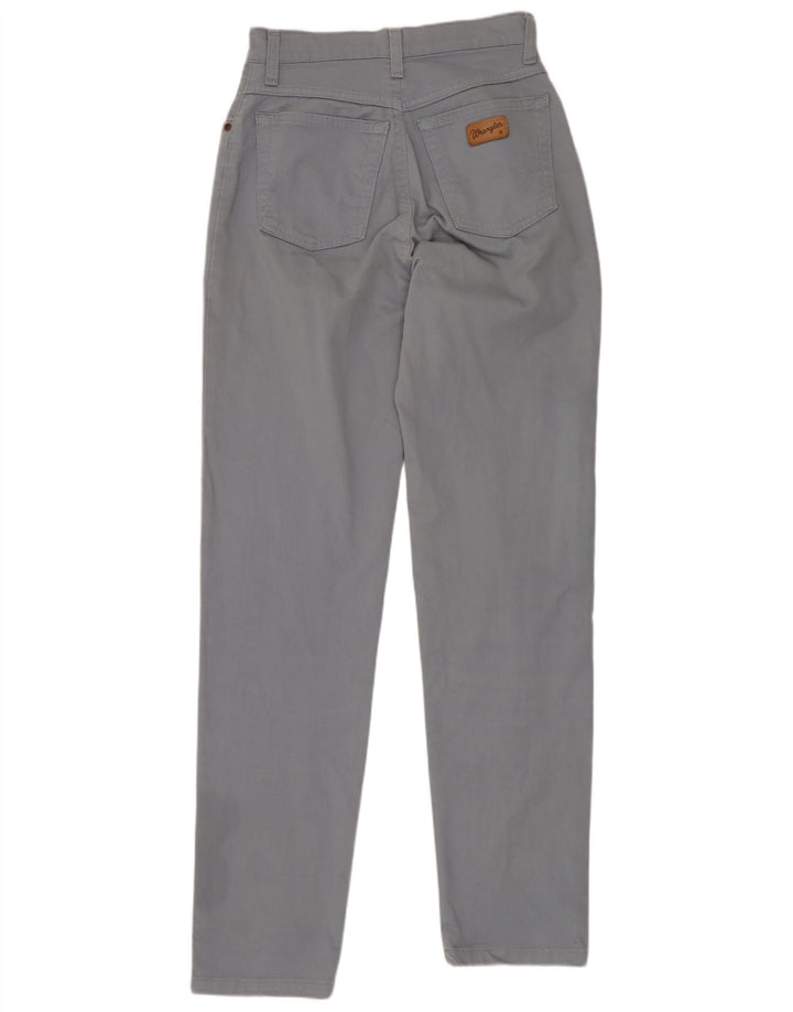 WRANGLER Damen Tapered Jeans W27 L32 Grau