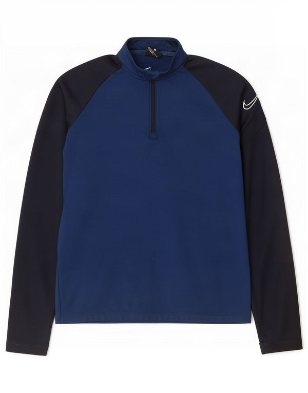 Nike Dri Fit Pullover-Trainingsanzug für Jungen, 12–13 Jahre, Größe L, Marineblau