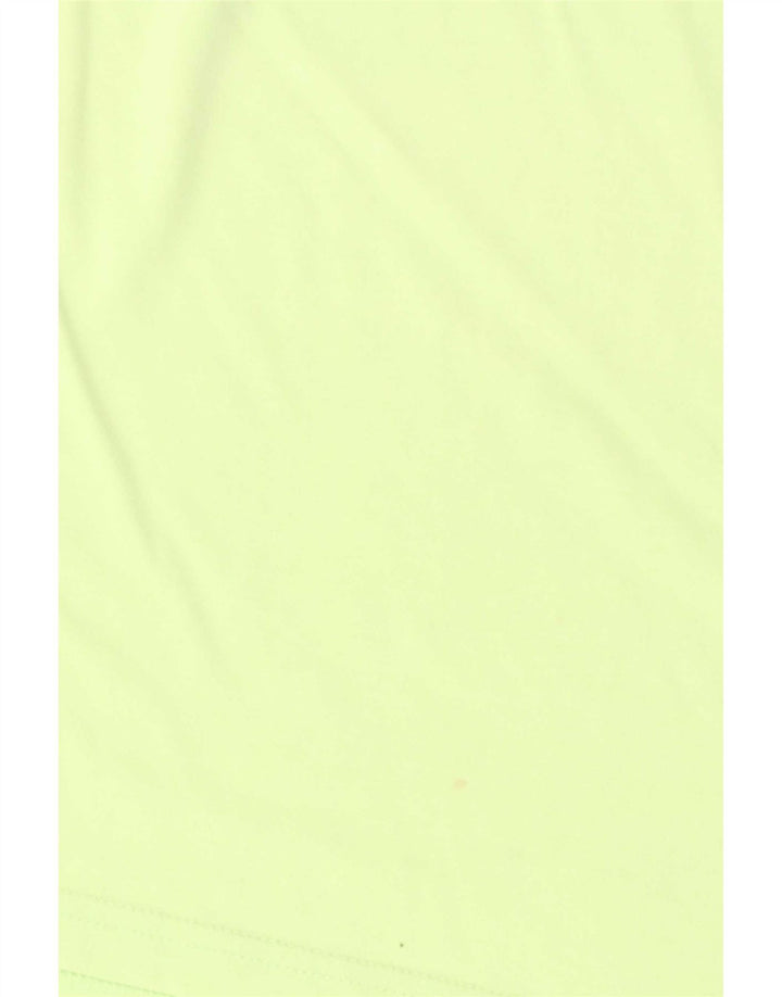 Champion Damen T-Shirt Top UK 12 Mittelgrüne Baumwolle