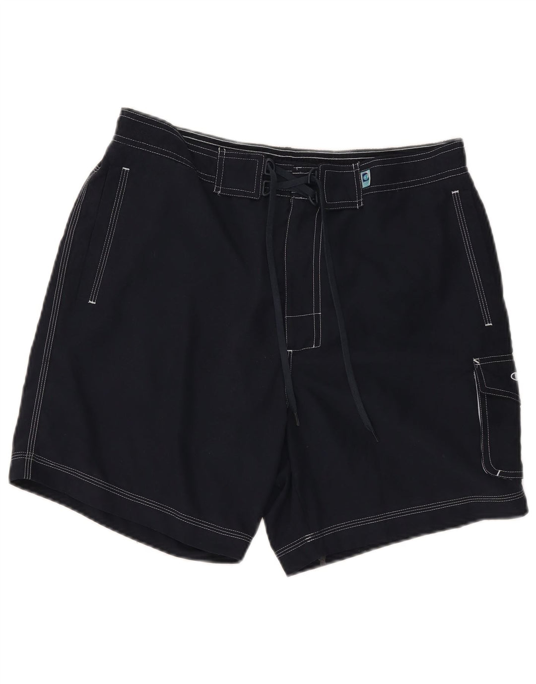 CHAMPION Herren Badeshorts XL Marineblau Polyester