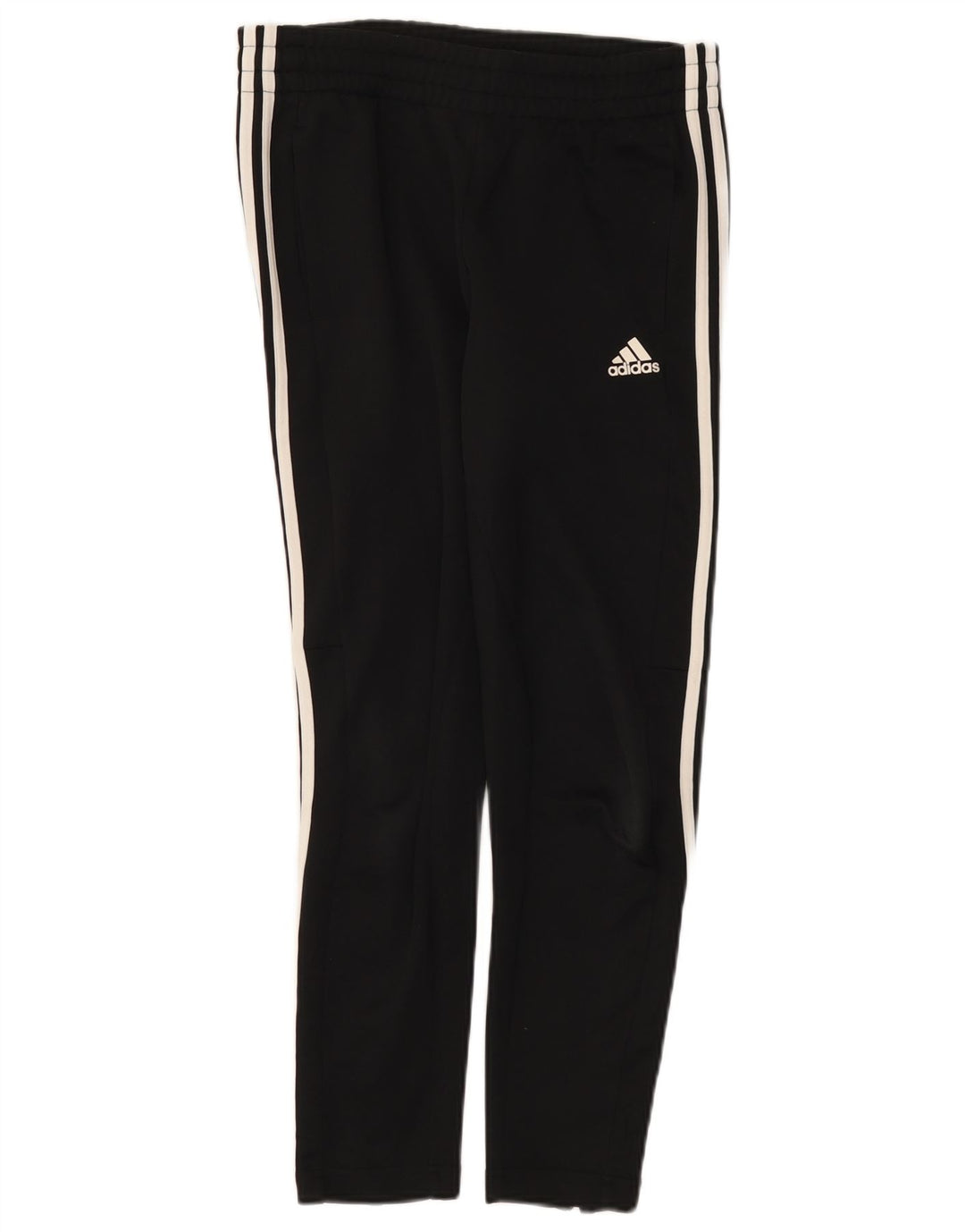 Adidas Damen Trainingshose UK 10 Small Schwarz Polyester