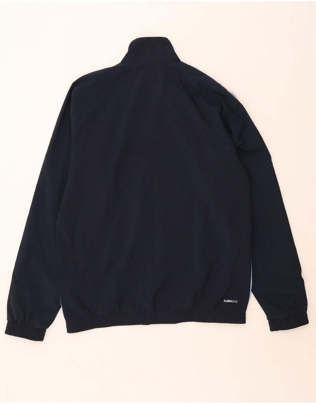 Adidas Herren Climalite Trainingsanzug Top Jacke UK 40/42 Mittel Marineblau