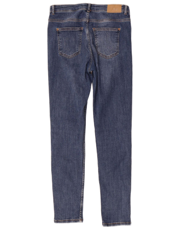 Zara Distressed Skinny Jeans für Mädchen, 13–14 Jahre, W26 L26, blaue Baumwolle