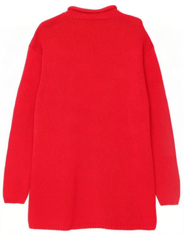 Marks & Spencer Damen St. Michael Pulloverkleid UK 12 Mittelrot