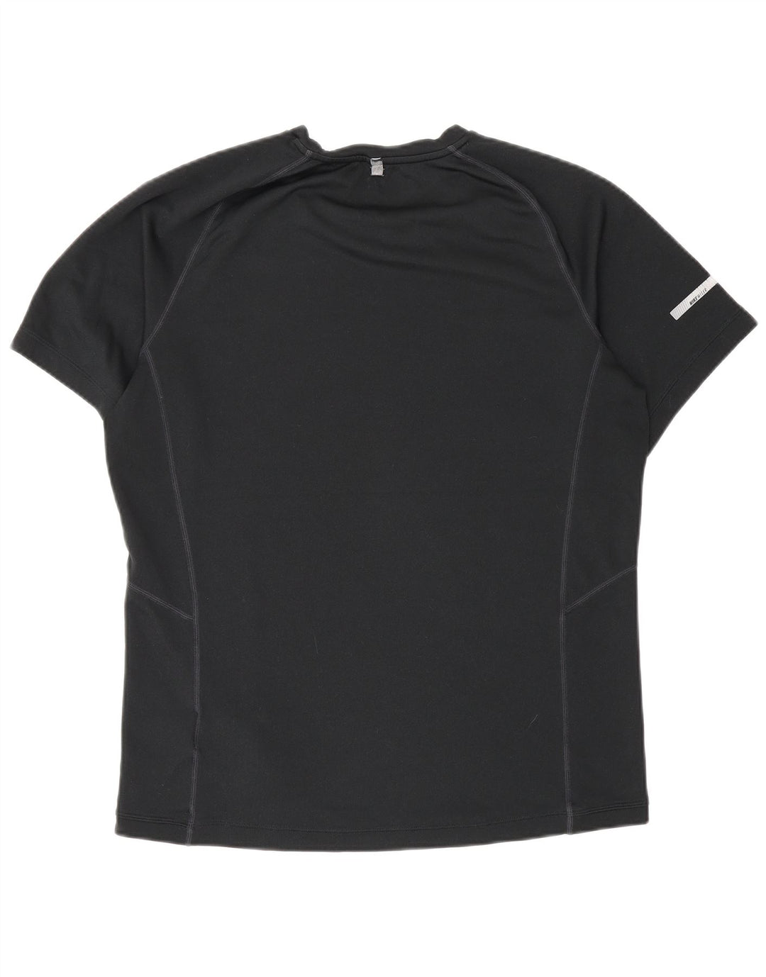 Nike Herren Dri Fit T-Shirt Top Medium Schwarz Polyester