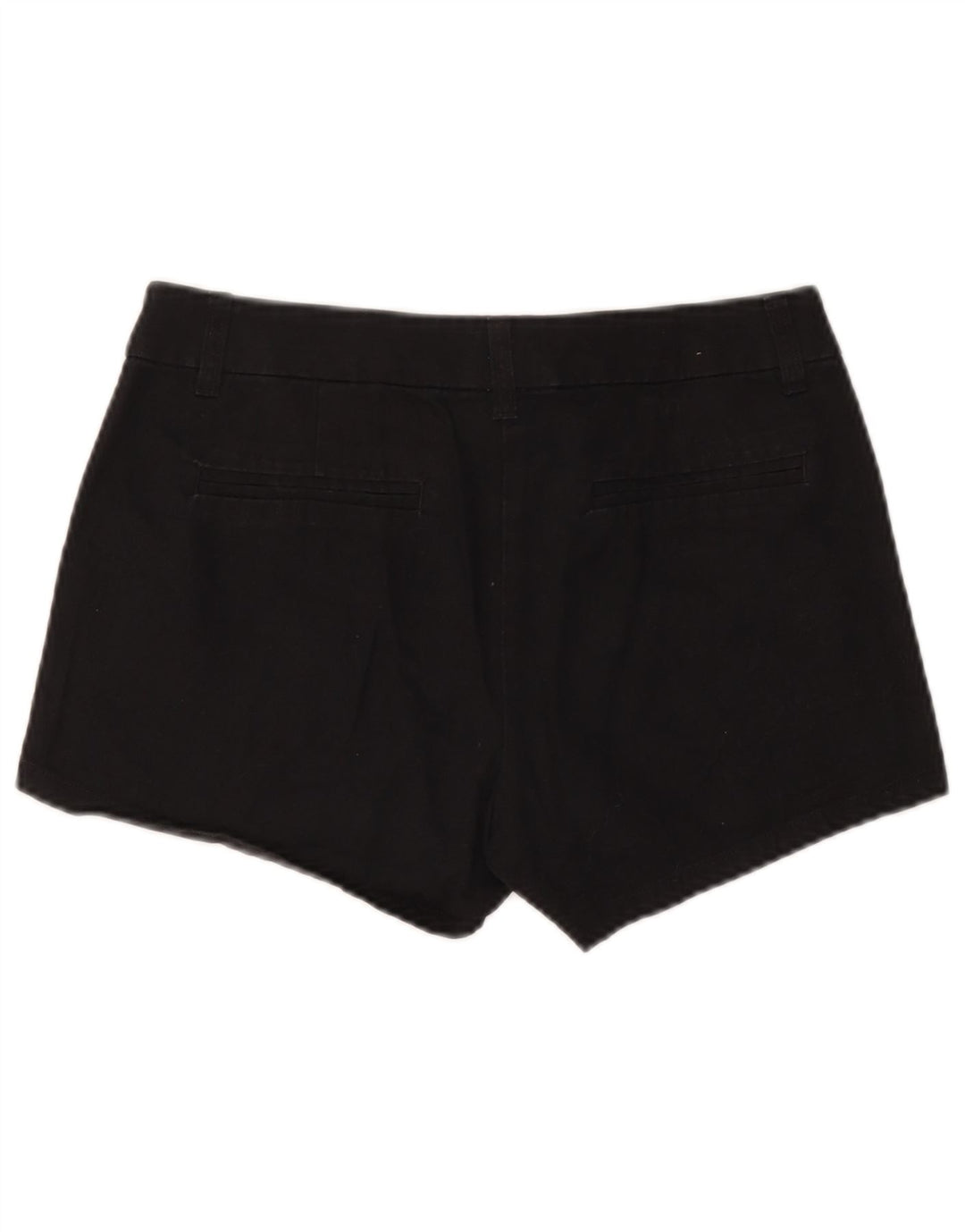 J. Crew Damen Chinoshorts US 4 Small W27 Schwarze Baumwolle