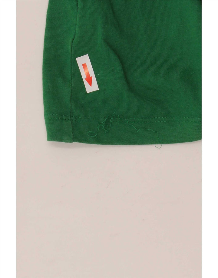 NBA Herren Celtics Grafik-T-Shirt aus mittelgrüner Baumwolle