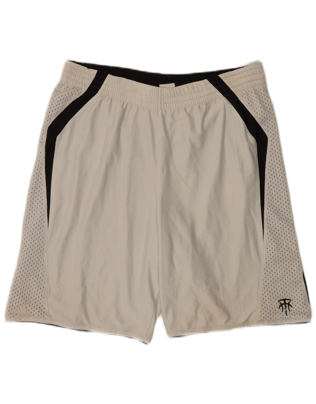 Adidas Herren Sportshorts Mittelweißes Colourblock-Polyester