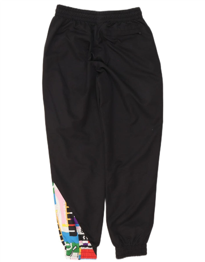 PUMA Herren-Trainingsanzug mit Grafik, Jogginghose, Größe S, Schwarz, Polyester