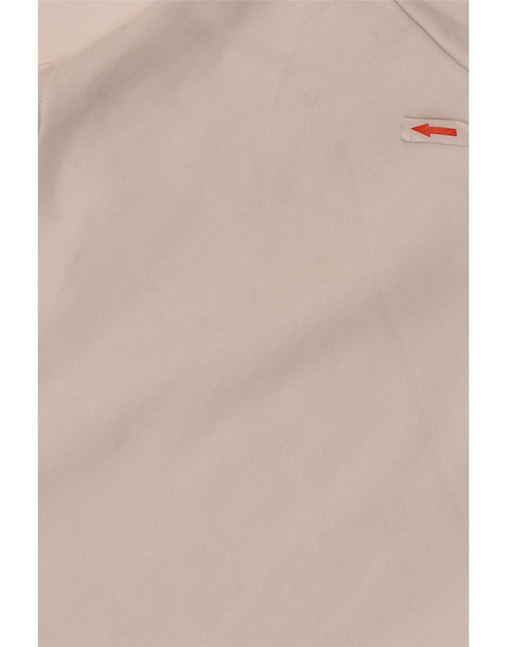 Diesel Herren-Sweatshirt mit Grafik, groß, aus weißer Baumwolle