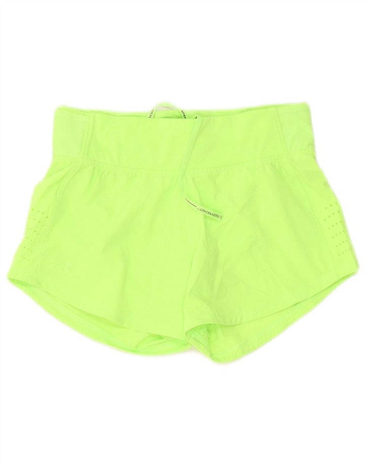 Under Armour Damen Sportshorts UK 8 Small Grün