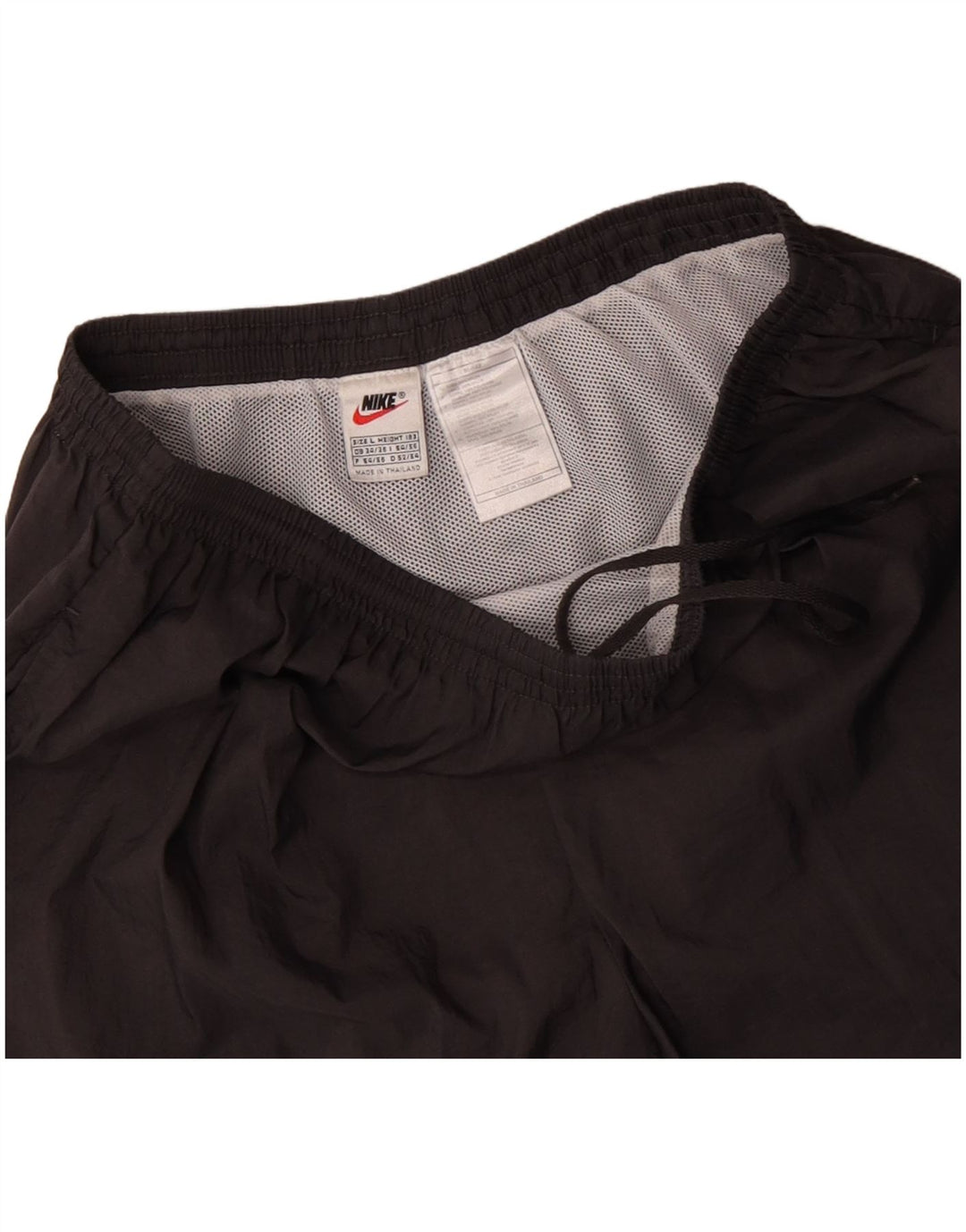 NIKE Herren-Sportshorts mit Grafik, groß, graues Nylon