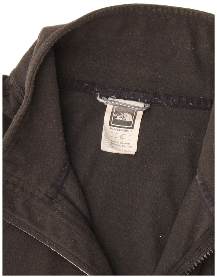 The North Face Herren Fleecejacke UK 40 Large Schwarz Polyester