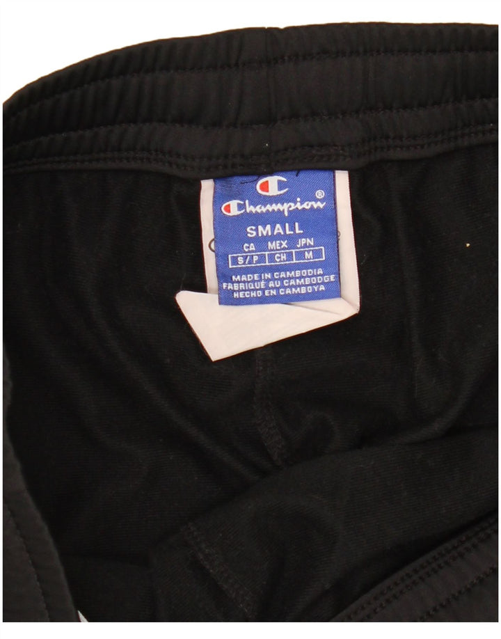 Champion Herren-Trainingshose, Jogginghose, Größe S, Schwarz, Polyester