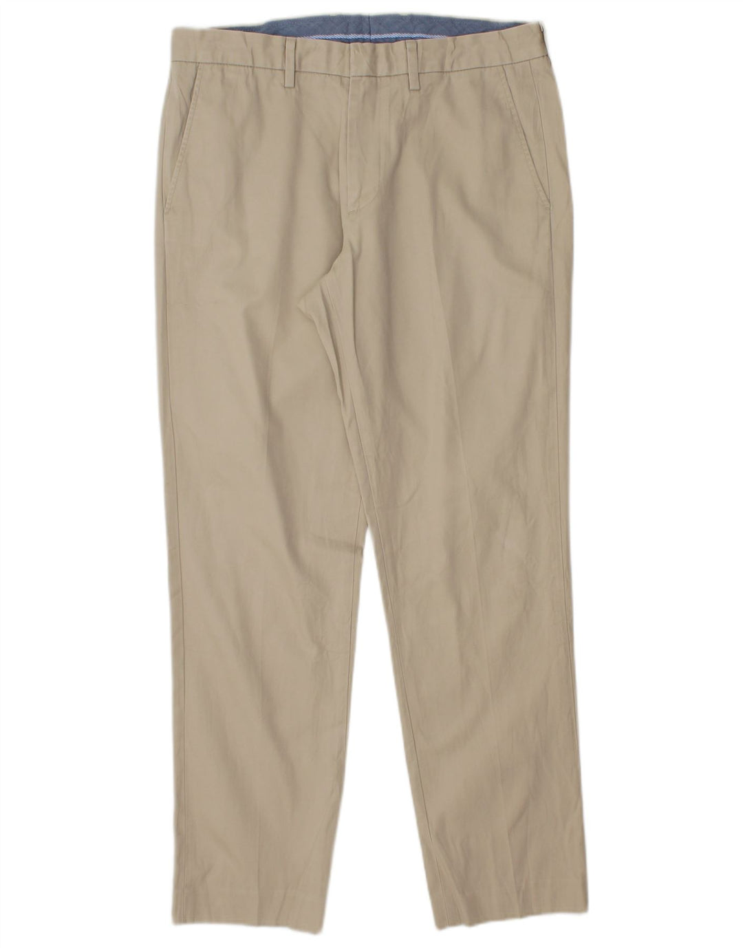J. CREW Herren BOWERY Slim Chinohose W32 L30 Beige Baumwolle