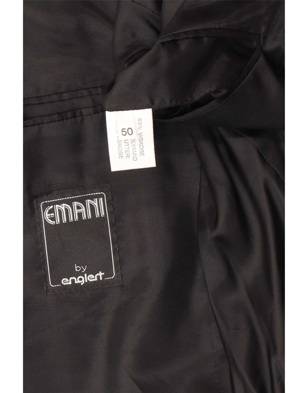 Emani Damen Zweireiher-Blazerjacke IT 50 XL Burgunderrote Viskose
