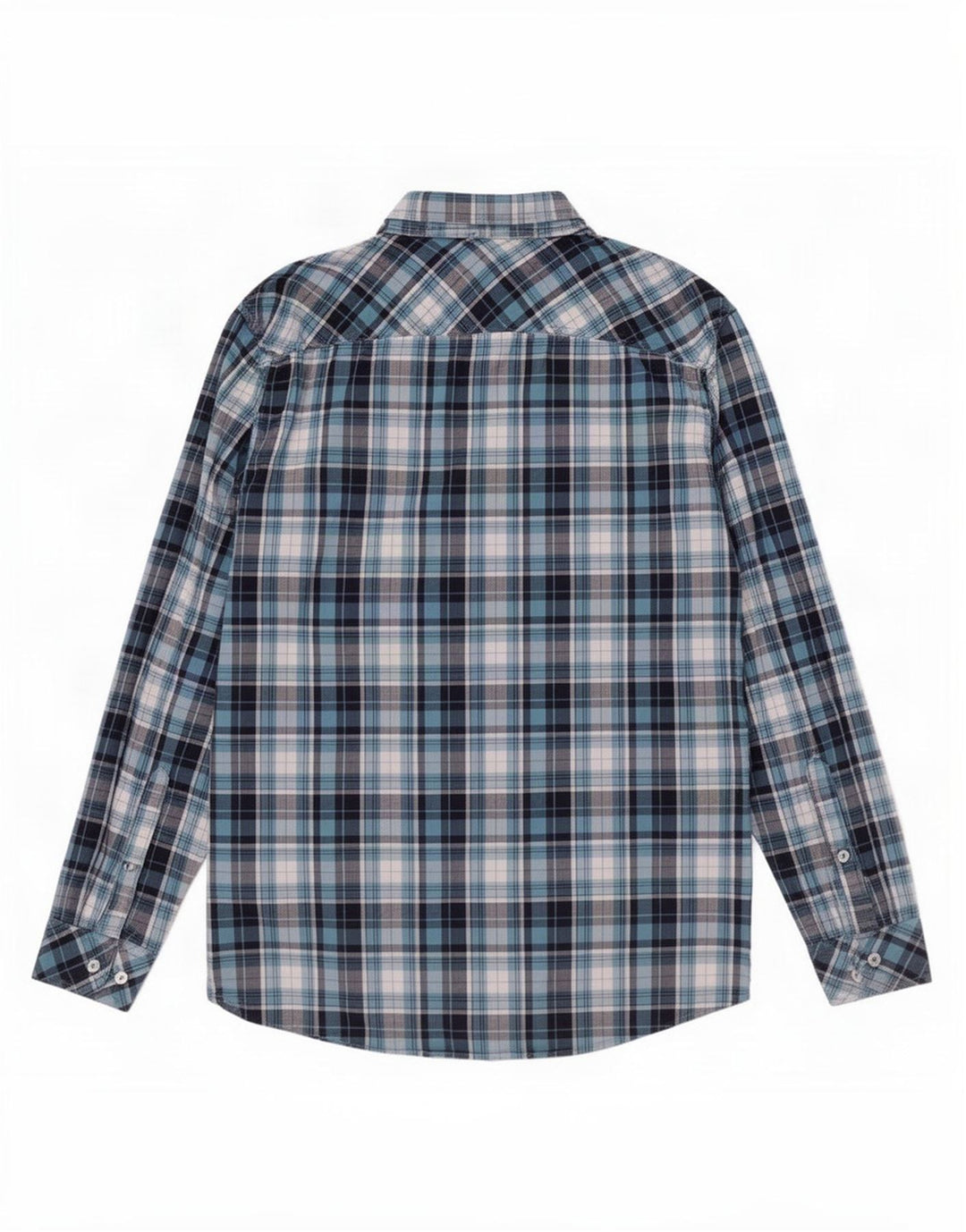 Joules Herren-Hemd mit klassischer Passform, XL, blau kariert, Baumwolle