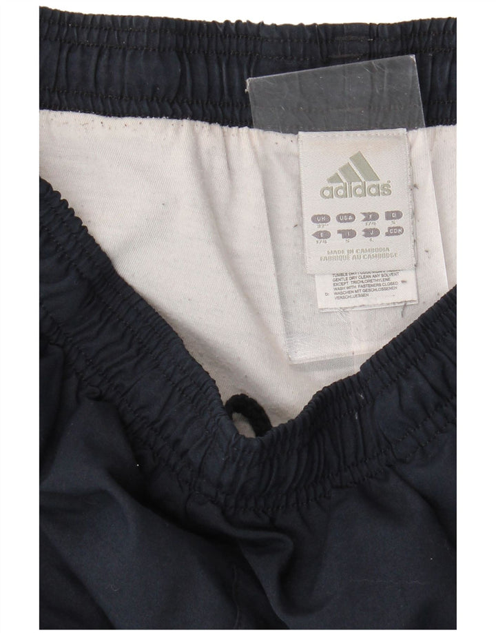 Adidas Herren-Trainingshose, Joggers, mittleres Marineblau, Polyester