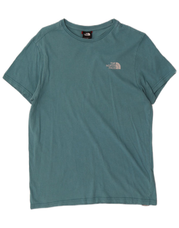 The North Face Mens T-Shirt Top Small Blue Cotton