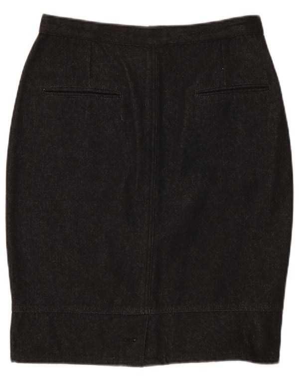 Giorgio Grati Damen Jeansrock IT 44 Medium W28 Schwarz