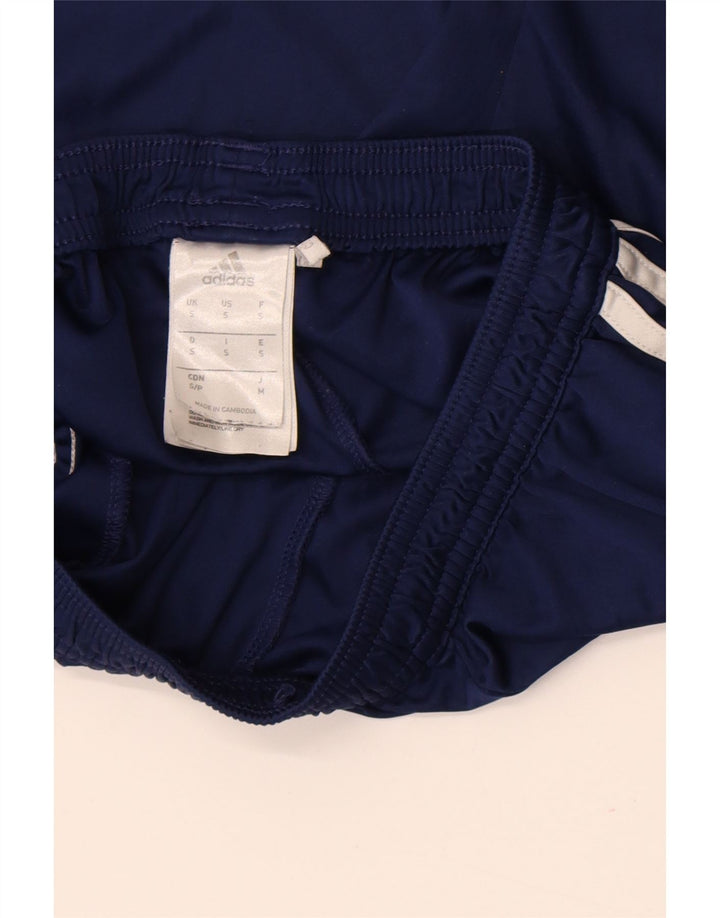 Adidas Herren Climalite Sport Shorts Small Marineblau Colourblock Polyester